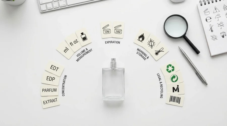 Cách đọc ký hiệu nồng độ trên chai và hộp nước hoa